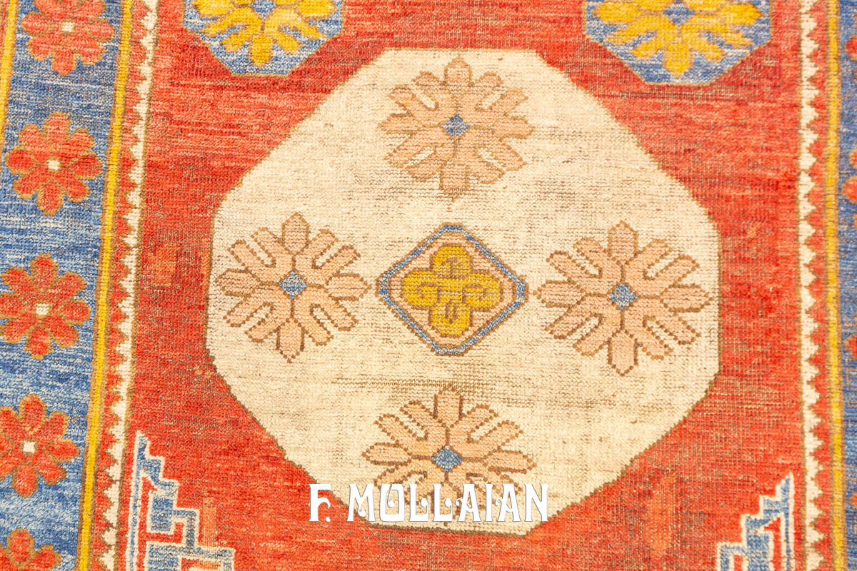 Antique Khotan Rug Red/Blue Color n°:962698